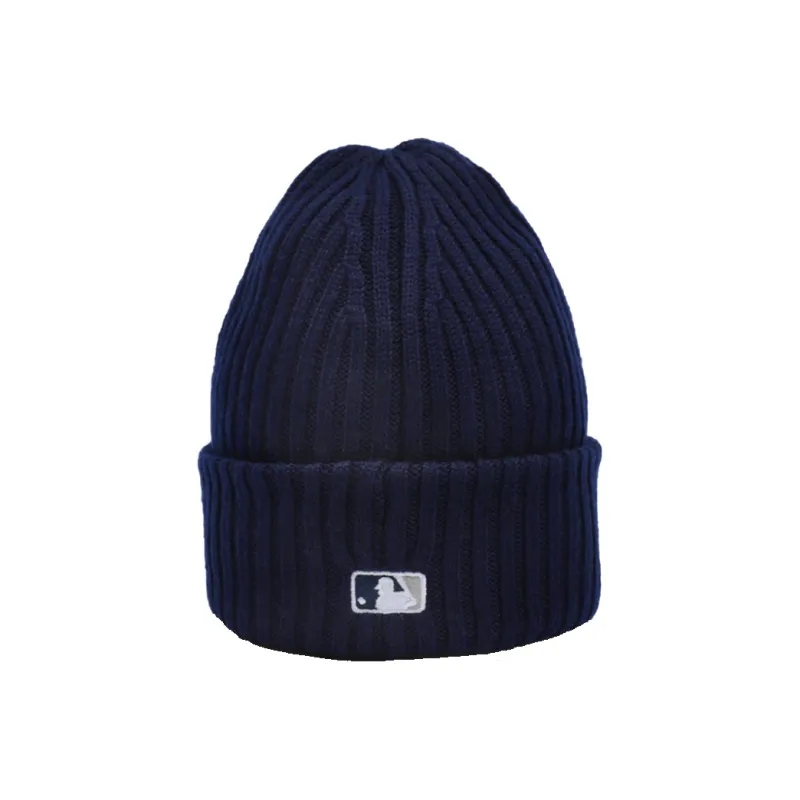 New Era Acrylic Beanies Unisex Navy Blue-2