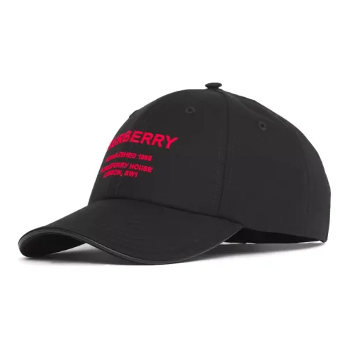 Burberry Baseball Caps Unisex Black