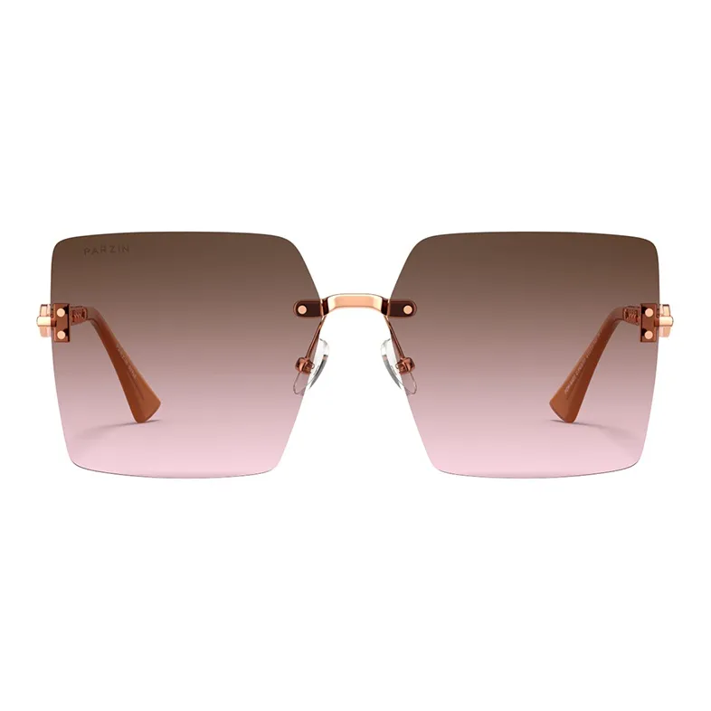 PARZIN Square Ink Lenses Women's-1