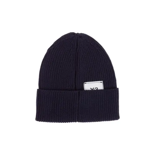 Y-3 Beanies Unisex Dark Blue