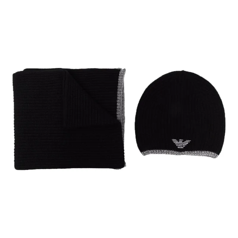 EMPORIO ARMANI Embroidered Logo Scarf-0