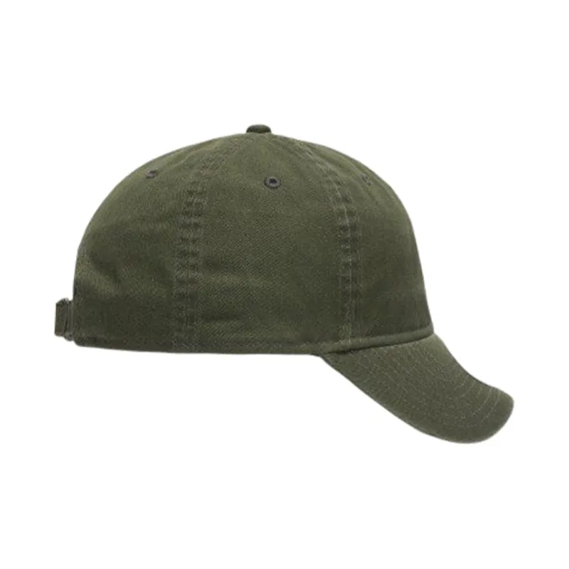 New Era Cotton Baseball Caps Men's Olive-3