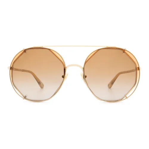 Chloé Sunglasses Women's Gold