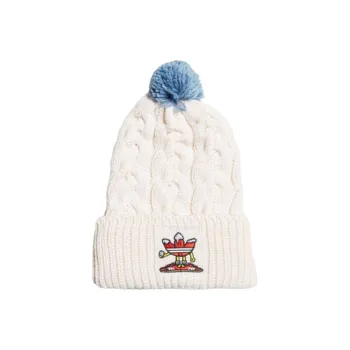 Adidas Originals Acrylic Beanies Unisex White