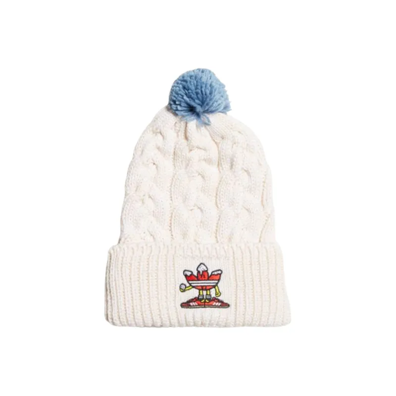 Adidas Originals Acrylic Beanies Unisex White-0