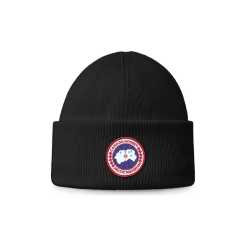 Canada Goose Kids Logo-patch Wool Beanie