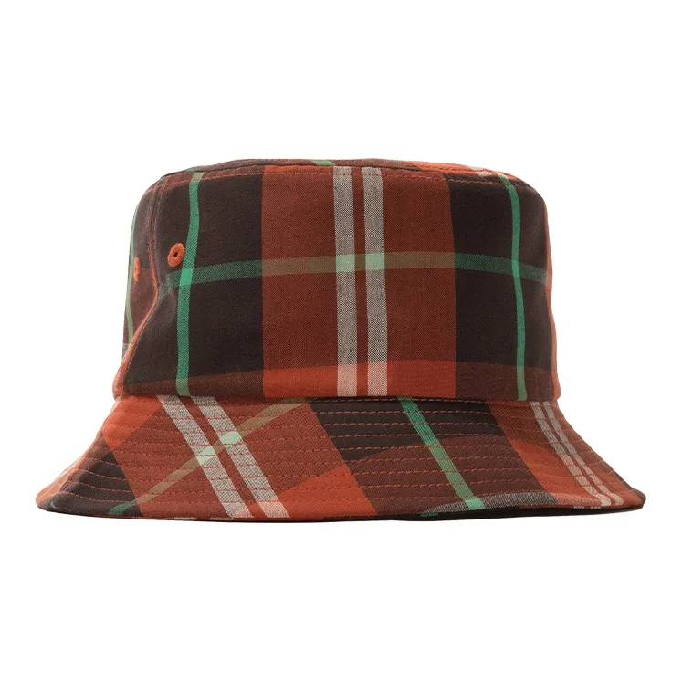 Stussy Cotton Bucket Hats Unisex Blue/Mint Gray Green/Orange-7