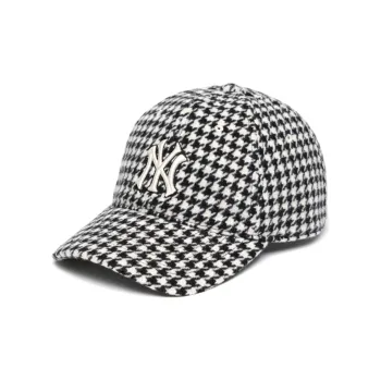 MLB New York Yankees Cotton Baseball Caps Unisex Black White