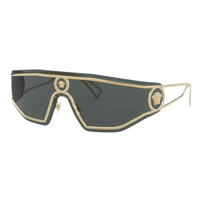 VERSACE Eyewear Medusa Embellished Sunglasses-0