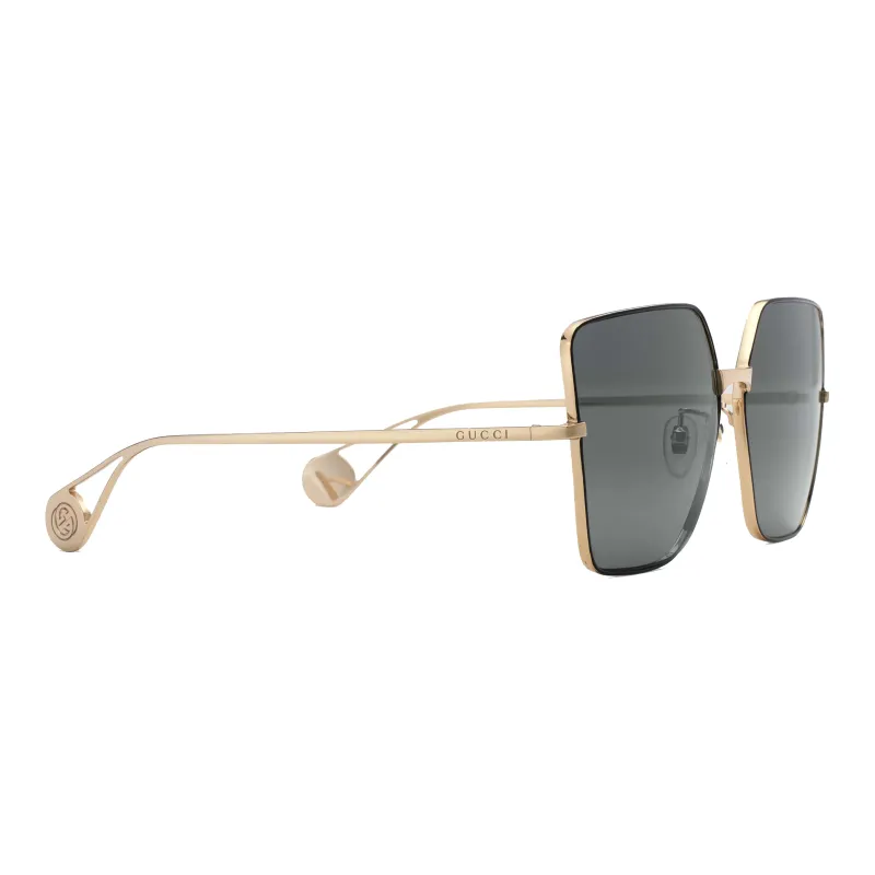 GUCCI Sunglasses Unisex Black Gray Color-1