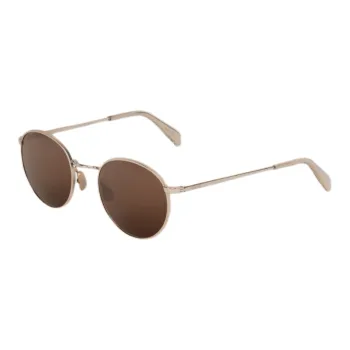 CELINE Sunglasses Men Gold/Brown