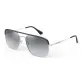 Silver Frame with Gray Lens