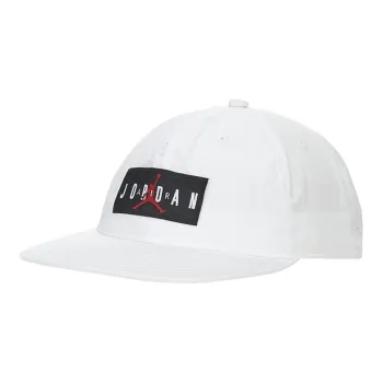 Jordan Baseball Caps Grade School White