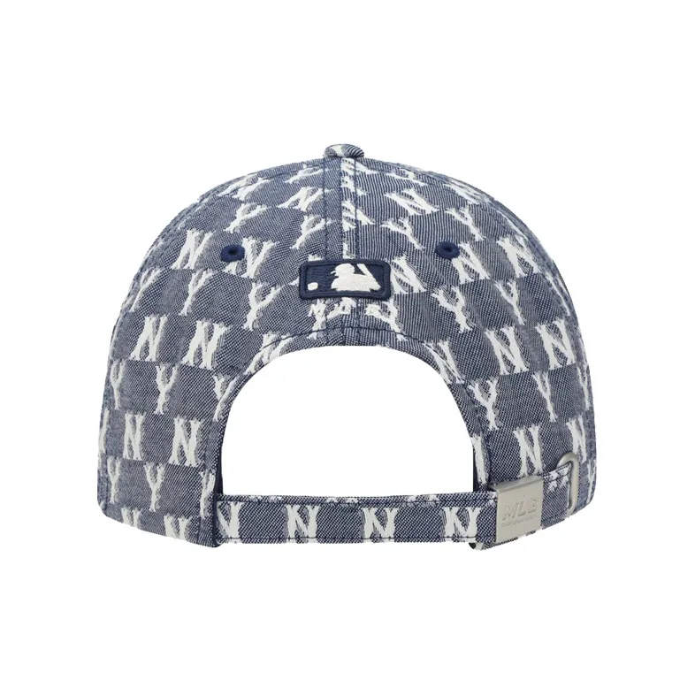 MLB Polyester Baseball Caps CPFE Unisex Denim Blue-3