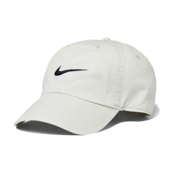 Nike Polyester Baseball Caps Unisex Ecru