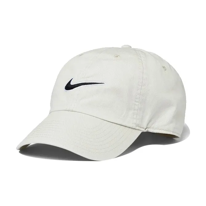Nike Polyester Baseball Caps Unisex Ecru-0