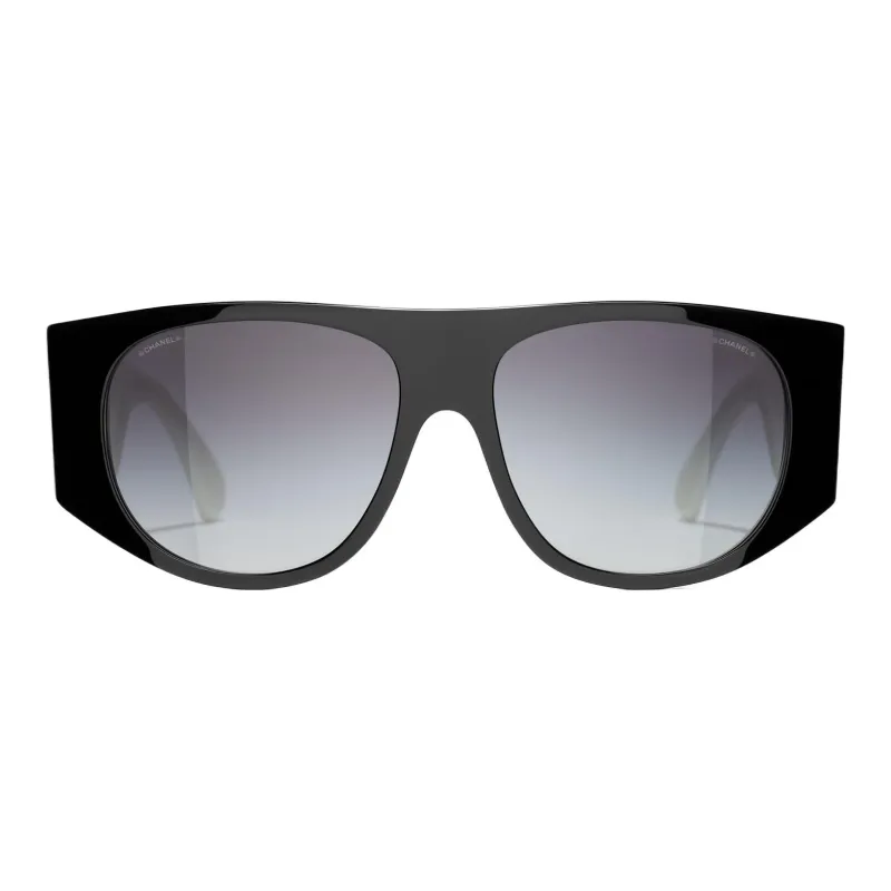 CHANEL Rectangle Sunglasses Women's-1