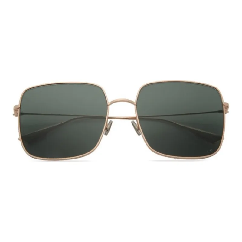 DIOR Square Sunglasses Men's Green-3