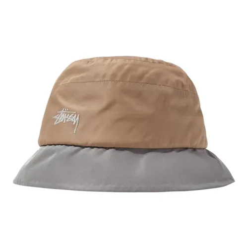 Stussy Bucket Hats Unisex Khaki