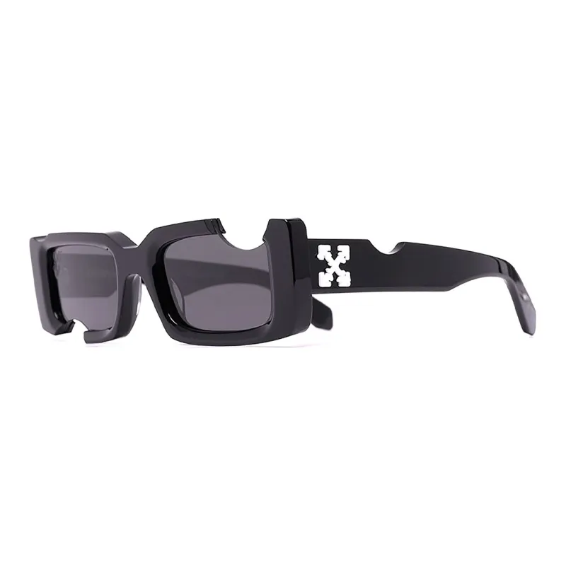 OFF-WHITE Sunglasses Unisex Black - POIZON OFF-WHITE Sunglasses Unisex Black - POIZON