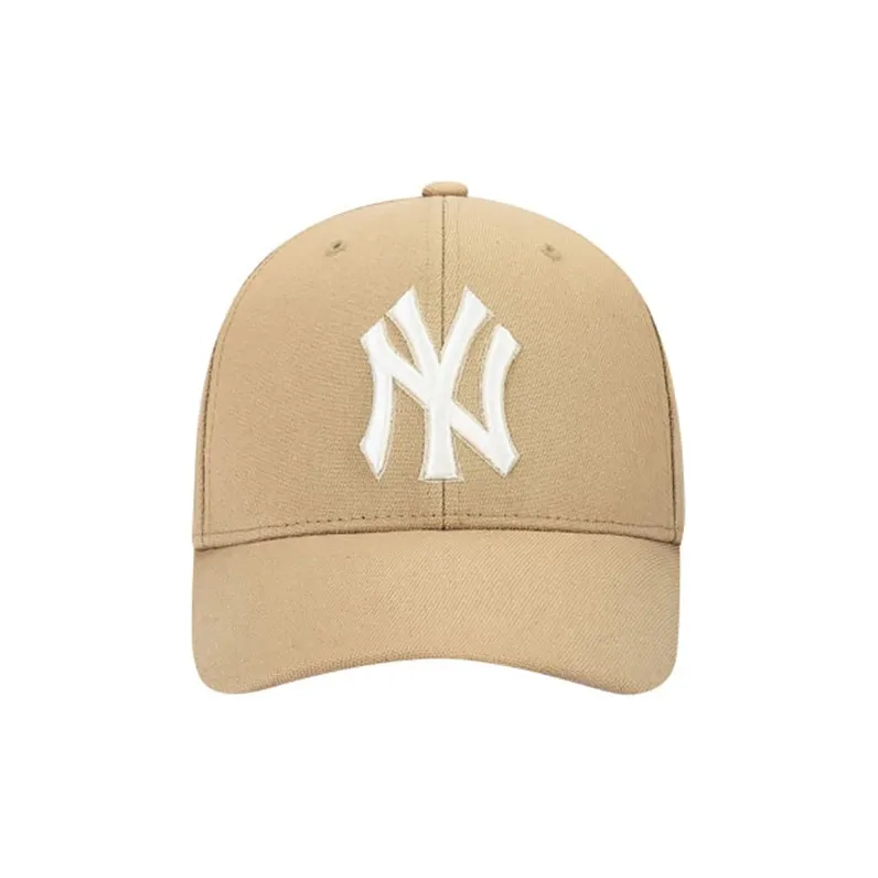 MLB Wool Blend Baseball Caps Unisex Light Khaki-1