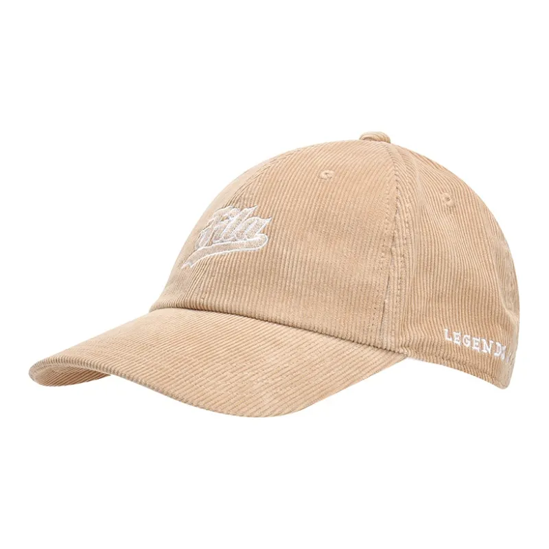 FILA FUSION Corduroy Baseball Caps Unisex-1