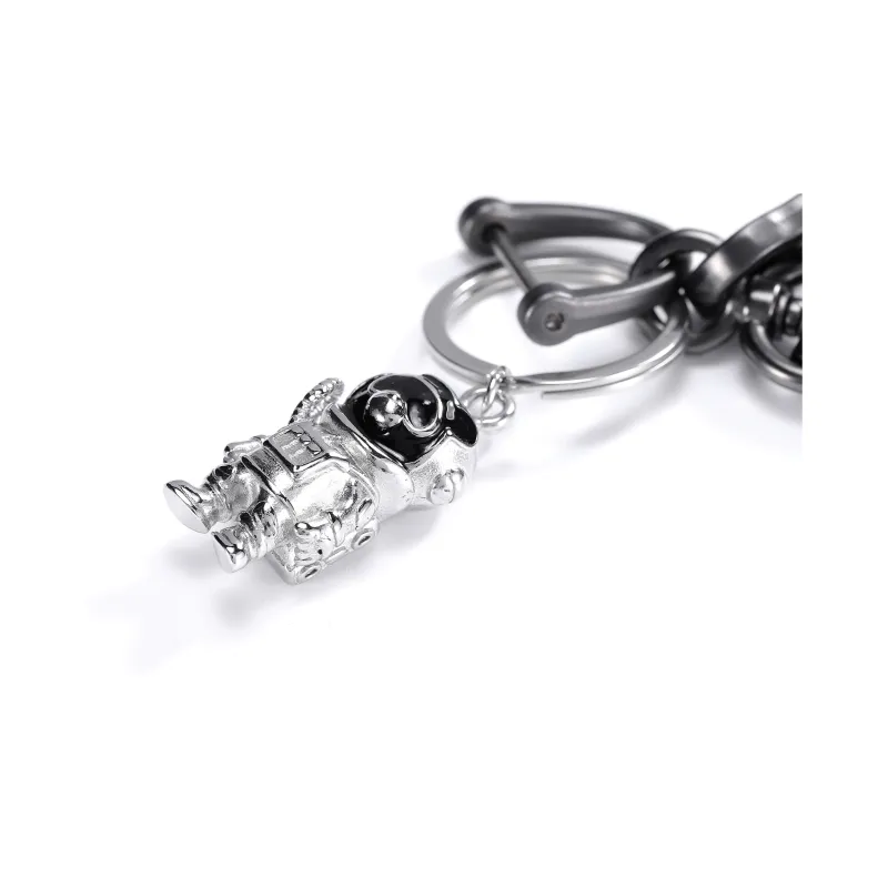 ENFANTIN Keychains Unisex Black 1 Pack-2