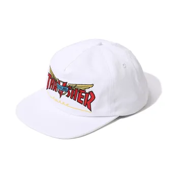 Thrasher Baseball Caps Unisex White