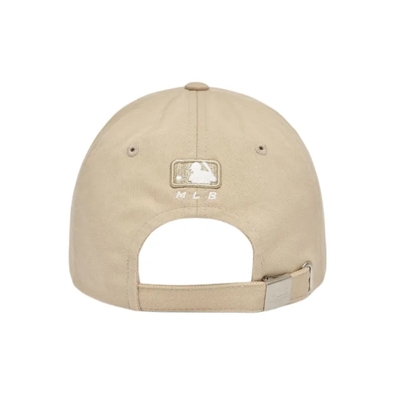 MLB Cotton Baseball Caps Unisex Beige-3