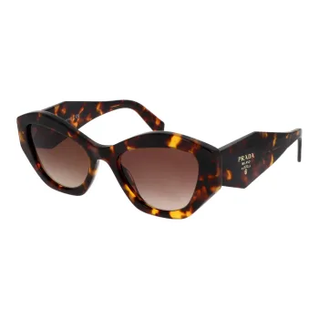 PRADA Logo-Printed Angular-Frame Sunglasses