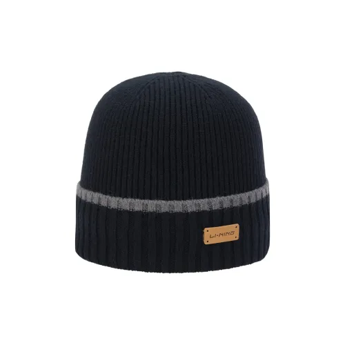 LINING Beanies Men Black