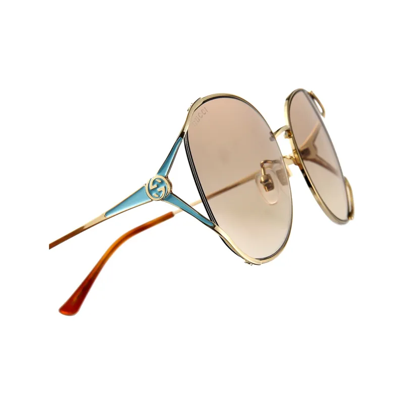 GUCCI Sunglasses Women's Light Pink-2