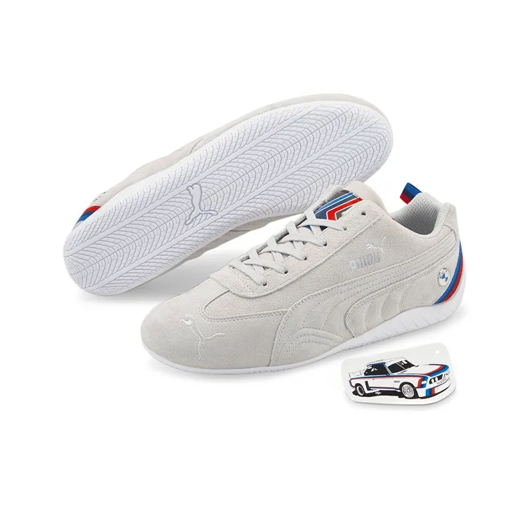 PUMA Speedcat Cushioning Anti-Slip And Wear-Resistant Low-Top Casual Shoes Men's White-4