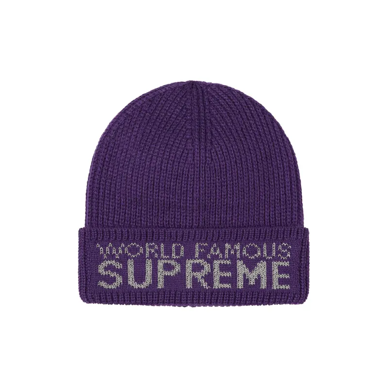 Supreme World Famous Beanie-3