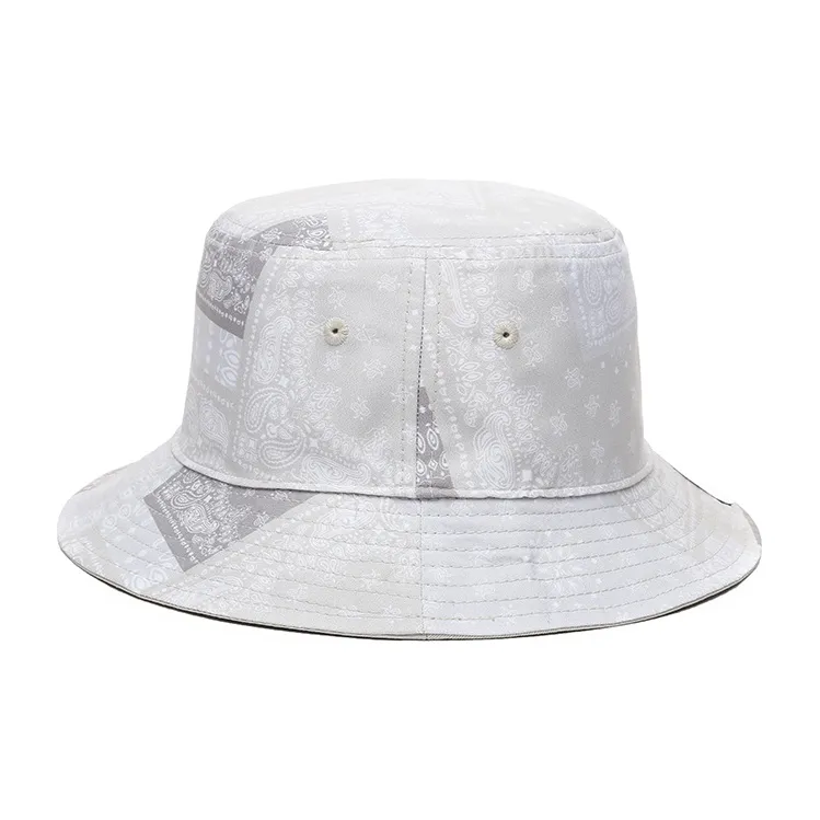 New Era Polyester Bucket Hats Unisex Beige-3