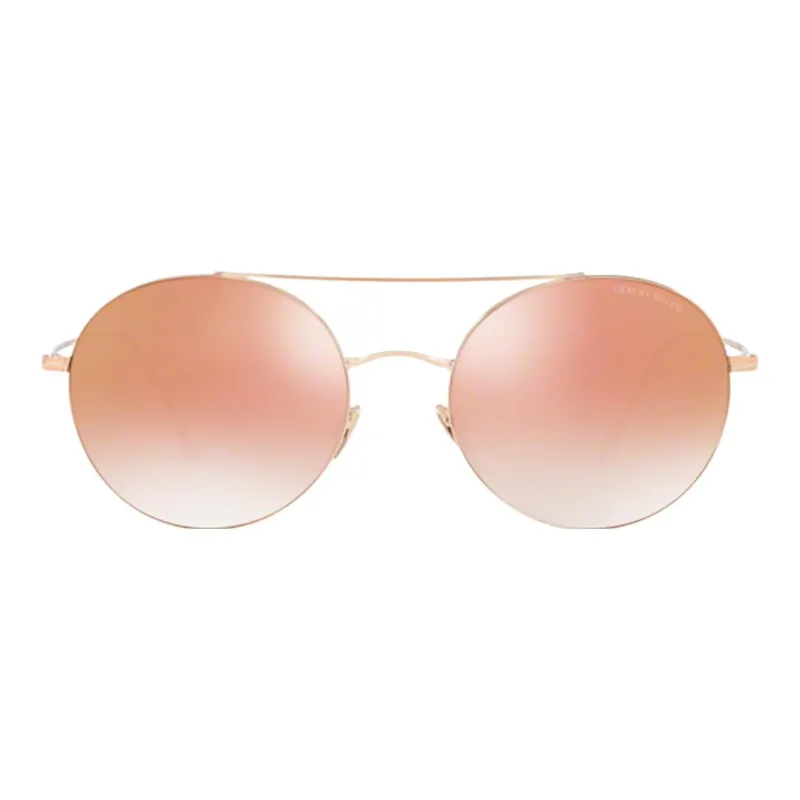 GIORGIO ARMANI Round Frame Sunglasses-0