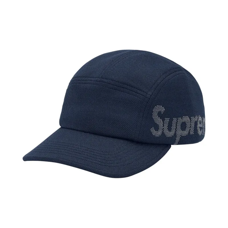 Supreme Jacquard Pique Camp Cap-6