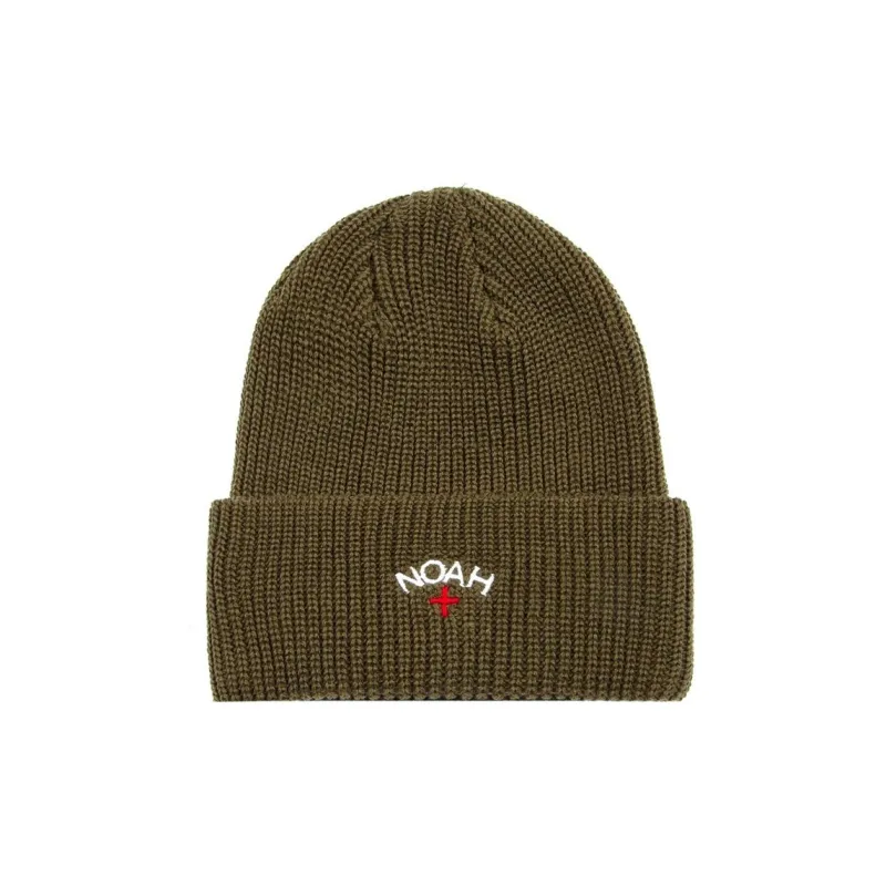 NOAH Beanies Unisex Olive-0