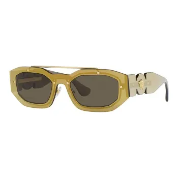 VERSACE Rectangle frame Sunglasses