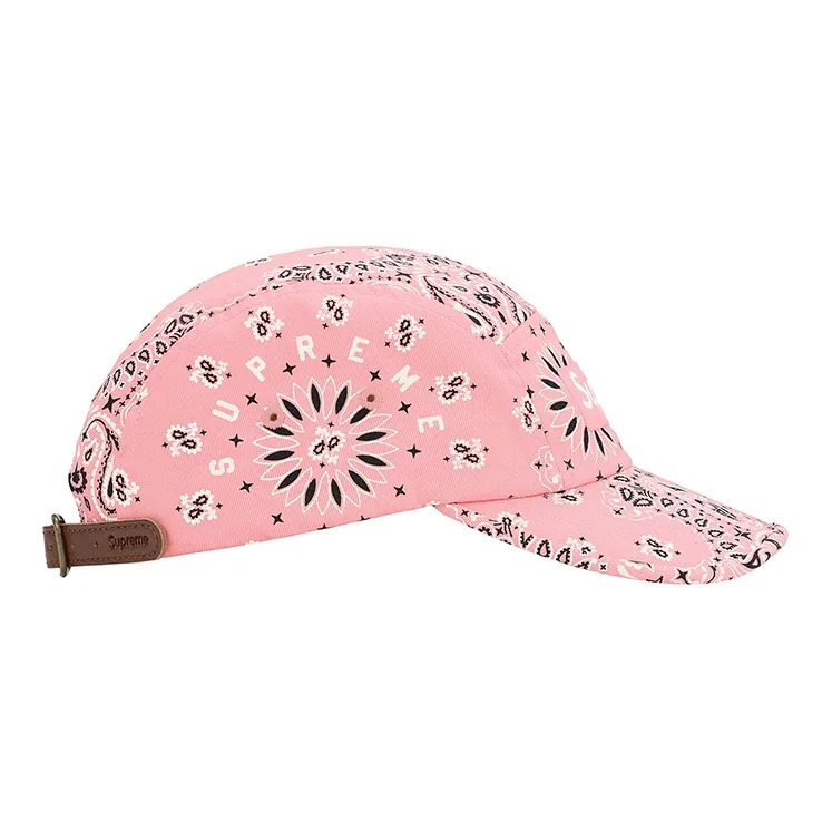 Supreme Bandana Camp Cap-10