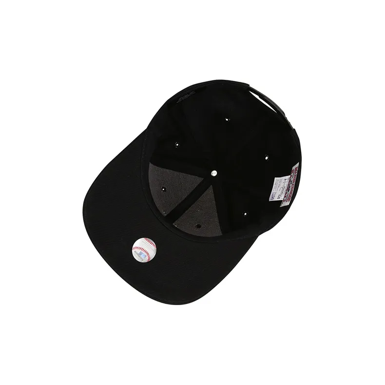 MLB Acrylic Baseball Caps Unisex Black With Gold Logo-4