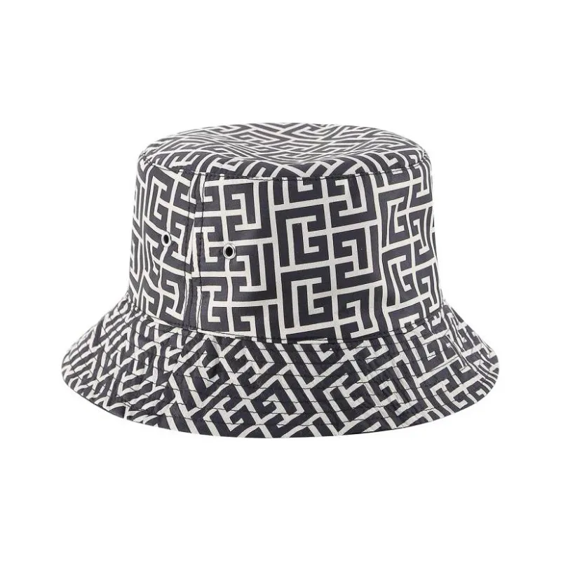 BALMAIN Bucket Hats Unisex Black-2