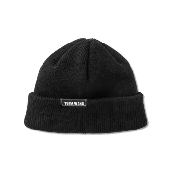 TEAM WANG Beanies Unisex Black