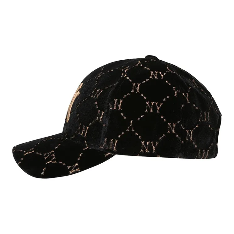 MLB Old Flower Baseball Caps Unisex-2