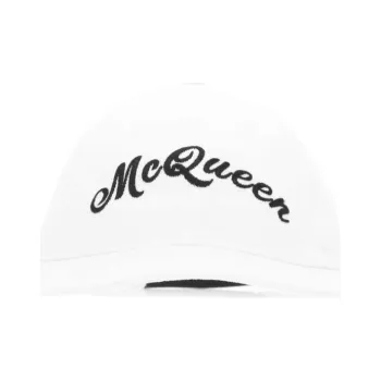 Alexander McQueen Logo embroidered Baseball Cap