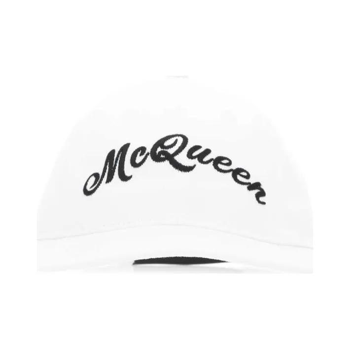 Alexander McQueen Logo embroidered Baseball Cap-0
