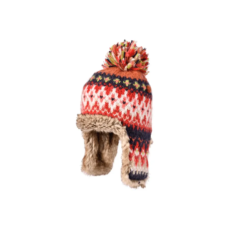 KENMONT Polyester Acrylic Wool Beanies Women's-12