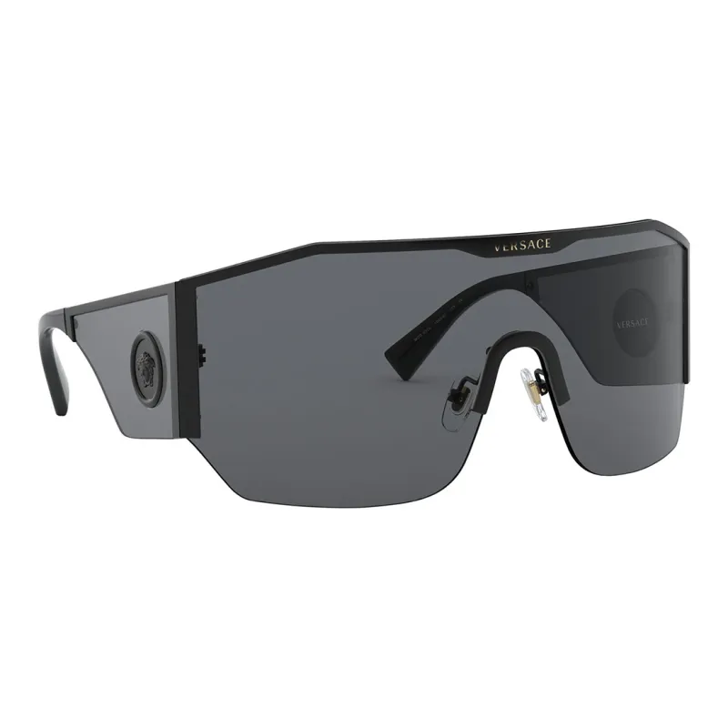 VERSACE Medusa Halo Shield Sunglasses-2