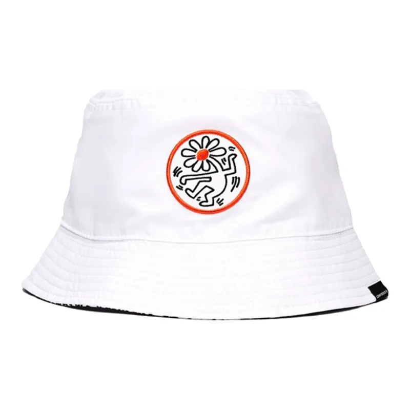 Keith Haring X Converse Bucket Hats Unisex White-0