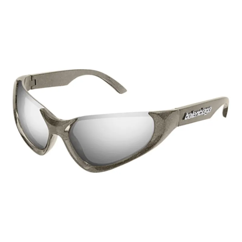 Balenciaga Oval Frame Sunglasses-0